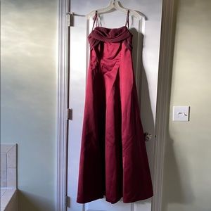 Formal Burgundy Dress